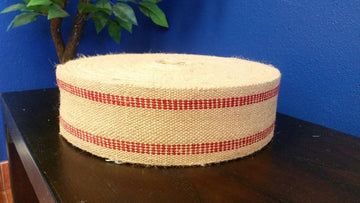 Red Line Jute webbing 72 Yard Roll
