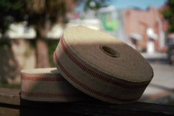 Red Line Jute webbing 72 Yard Roll